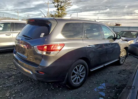 2014 Nissan Pathfinder S z USA, uszkodzony, nr VIN 5N1AR2MM4EC608642